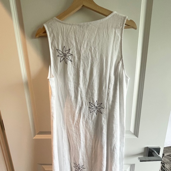 NWT Madewell Button-Front Midi Dress - Picture 5 of 8